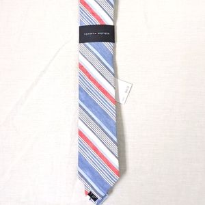 Tommy Hilfiger Linen blend Stripe tie